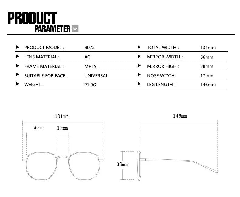 Rimless Retro