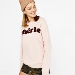 Sweater with Slogan